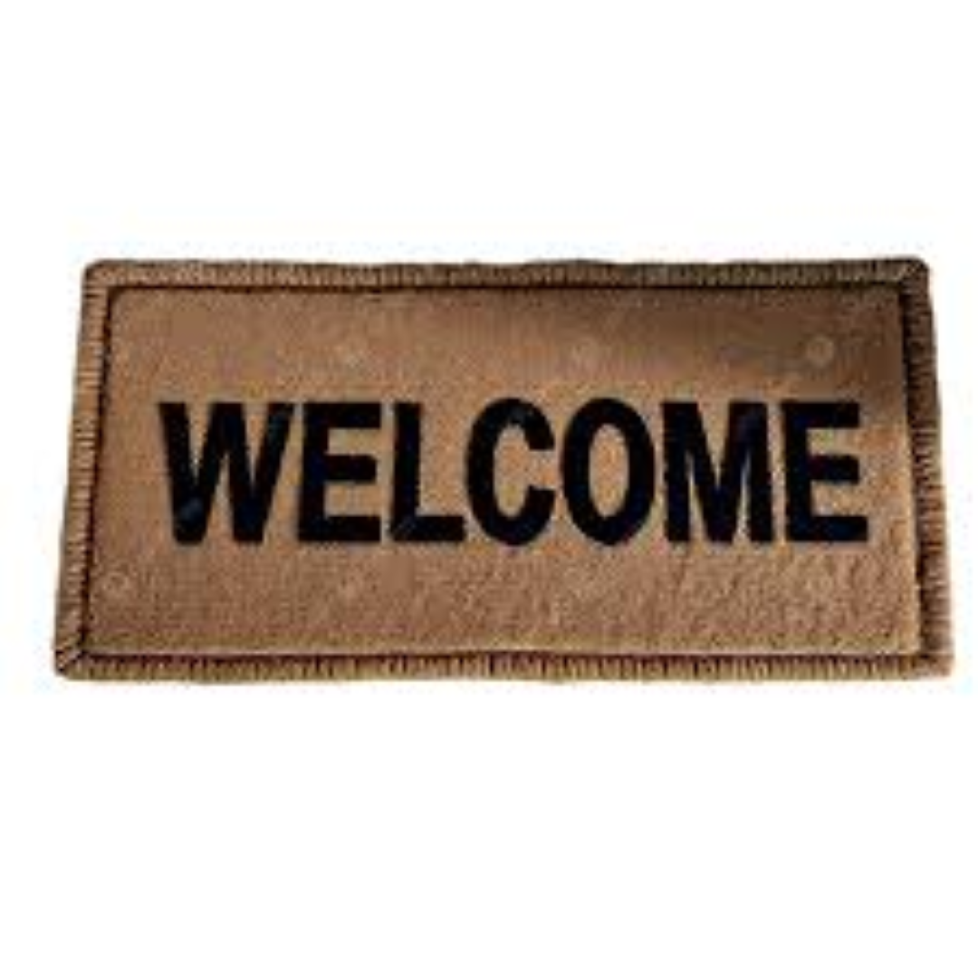 DOOR MATT WELCOME BIG